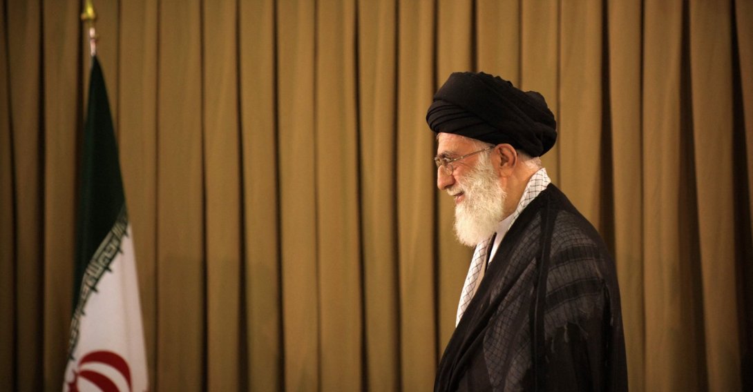 Iran's Supreme Leader Ayatollah Ali Khamenei arrives at a polling station to cast his vote for a new president, at his office, Tehran, Iran, June 12, 2009. (AFP File Photo)