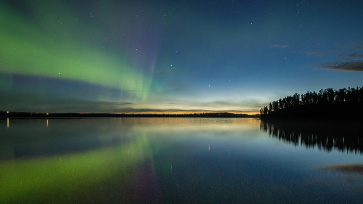 The Northern Lights in Arvidsjaur, Sweden. (Shutterstock Photo)