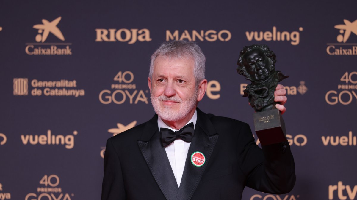 Stars at Spain’s Goya Awards demand ‘stop genocide’ in Gaza