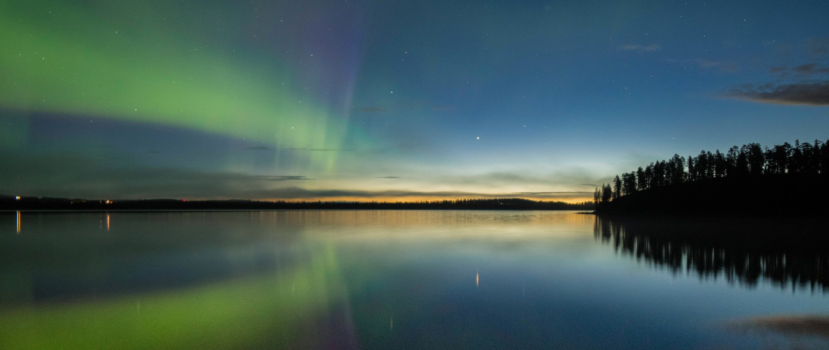 The Northern Lights in Arvidsjaur, Sweden. (Shutterstock Photo)