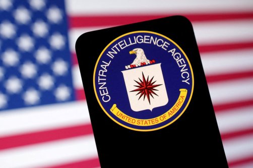 CIA (Central Intelligence Agency) logo and U.S. flag are seen in this illustration taken May 6, 2025. (Reuters File Photo)