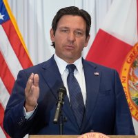 Florida Gov. Ron DeSantis speaks during a news conference in Tampa, Florida, U.S., Aug. 12, 2025. (AP Photo)