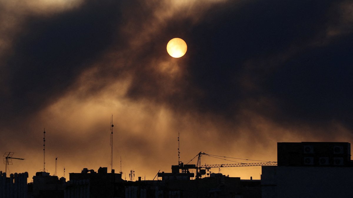 Smoke rises following an explosion, after Israel and the U.S. launched strikes, Tehran, Iran, March 3, 2026. (Reuters Photo)