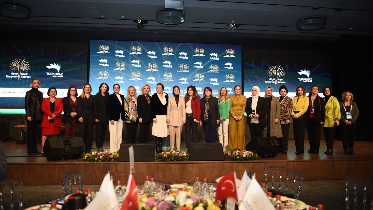 Female leaders from various fields gather for the March 8 summit organized by Turkuvaz Media Group, Istanbul, Turkiye, March 4, 2026. (Courtesy of Turkuvaz Media Group)