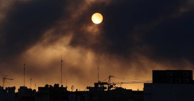 Smoke rises following an explosion, after Israel and the U.S. launched strikes, Tehran, Iran, March 3, 2026. (Reuters Photo)
