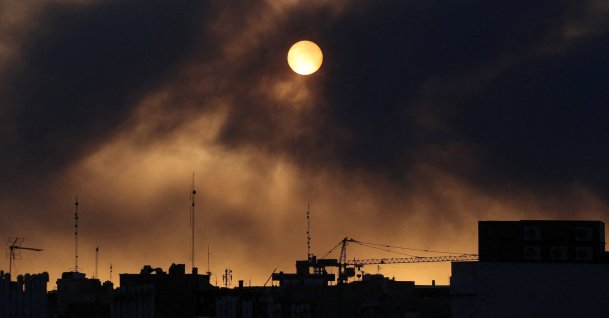 Smoke rises following an explosion, after Israel and the U.S. launched strikes, Tehran, Iran, March 3, 2026. (Reuters Photo)
