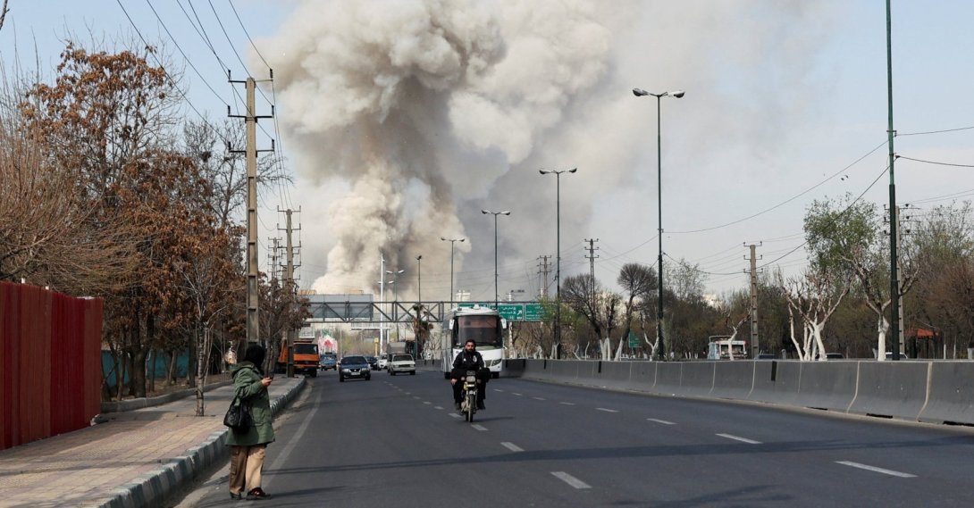 Smoke rises following an explosion, amid the U.S.-Israeli war on Iran, in Tehran, Iran, March 5, 2026. (Reuters Photo)