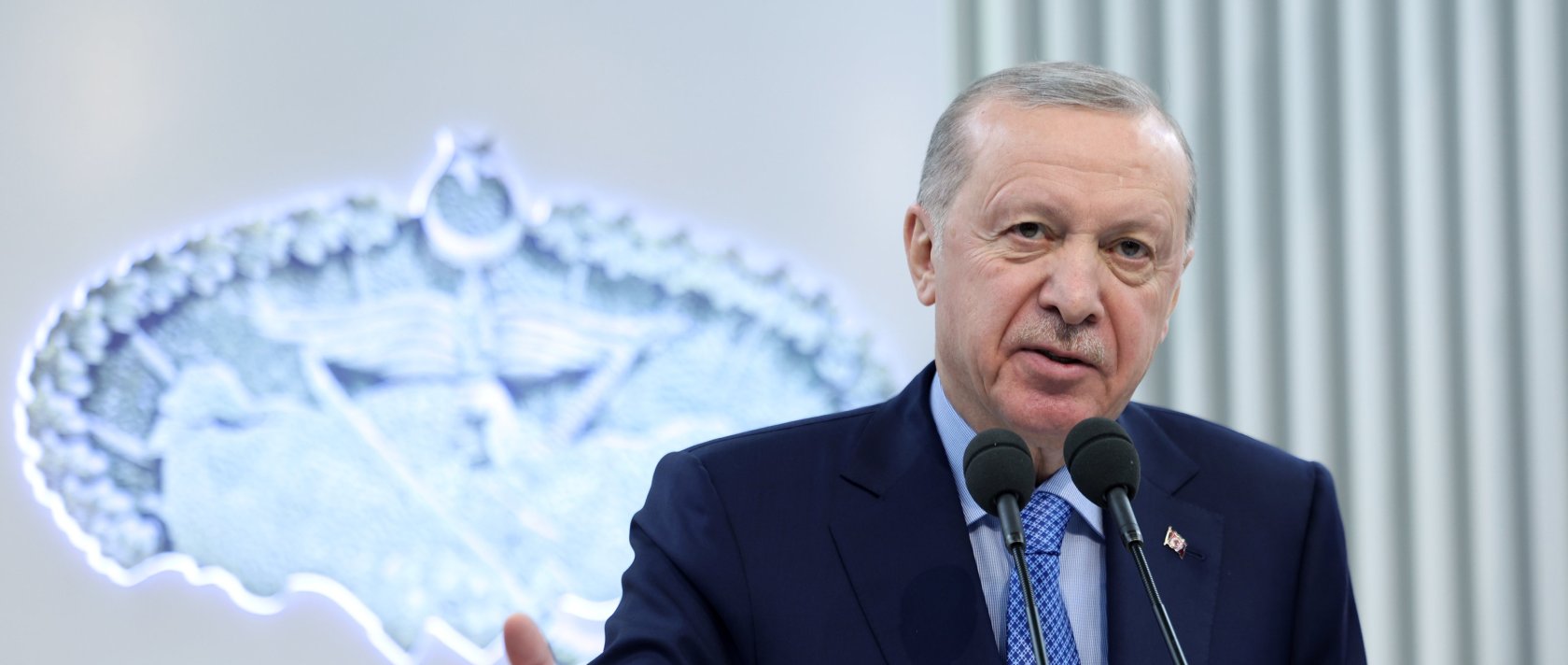 President Recep Tayyip Erdoğan speaks at the Special Operations Command in Ankara, March 4, 2026. (AA Photo)