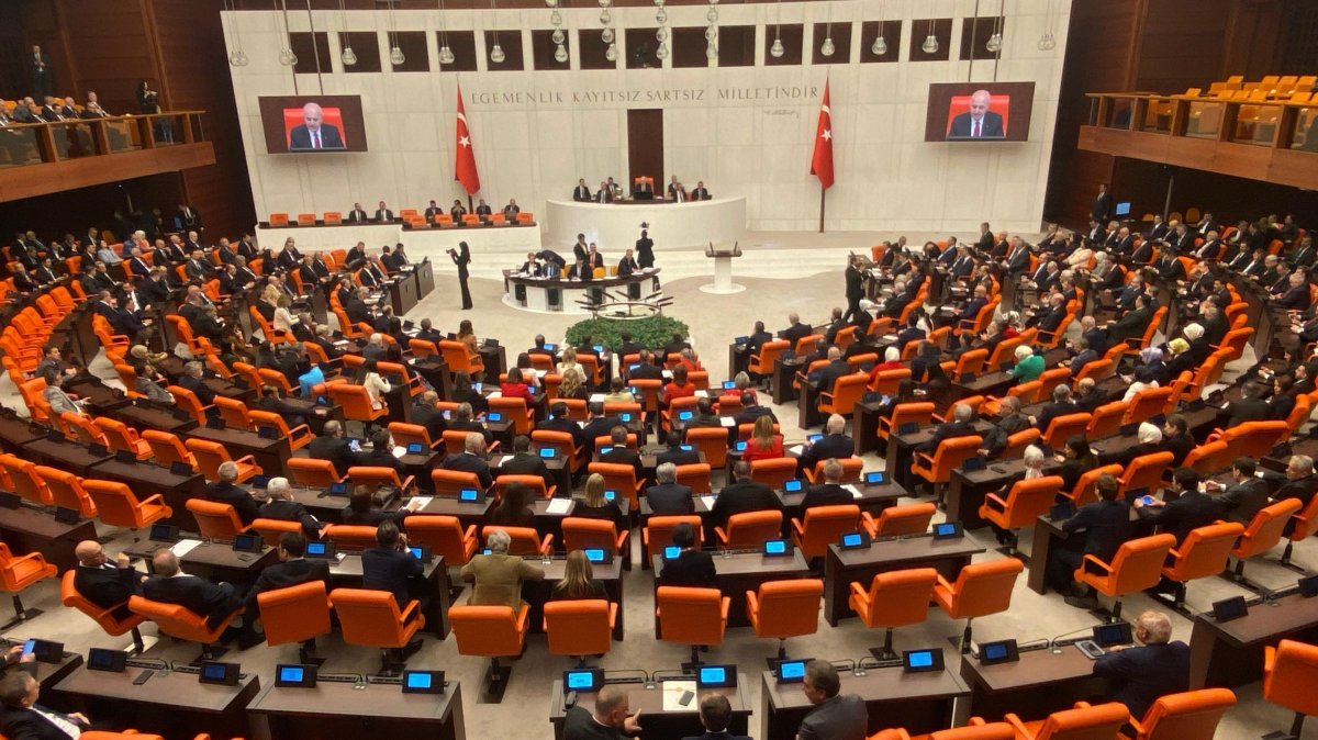 A view of Parliament, Ankara, Türkiye, Dec. 5, 2025. (DHA Photo)