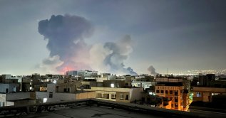 Smoke rises following an explosion, amid the U.S.-Israeli conflict with Iran, in Tehran, Iran, March 7, 2026. (Reuters Photo)