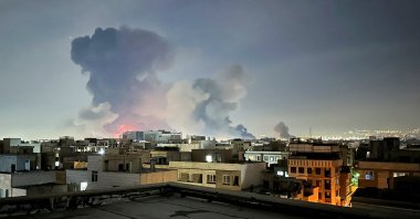 Smoke rises following an explosion, amid the U.S.-Israeli conflict with Iran, in Tehran, Iran, March 7, 2026. (Reuters Photo)