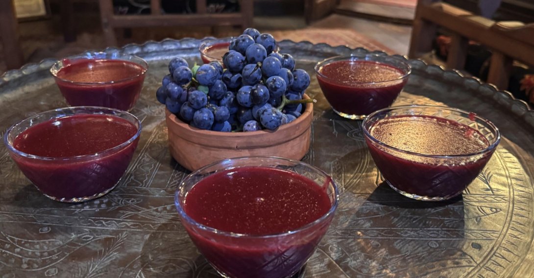 Pepeçura is served in cups in Rize, northern Türkiye, March 7, 2026. (AA Photo)