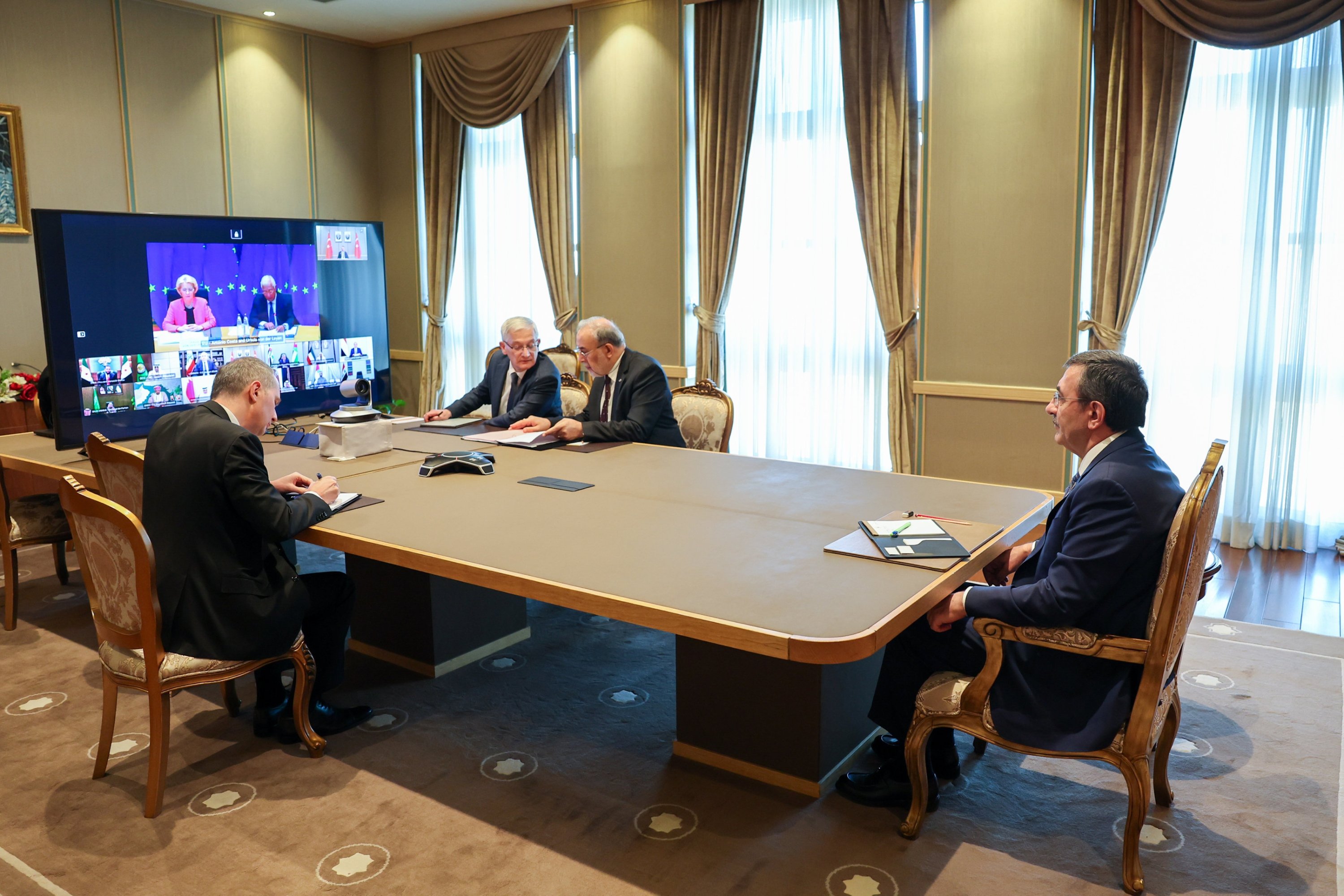 Türkiye, EU hold virtual meeting on Iran conflict, regional tensions