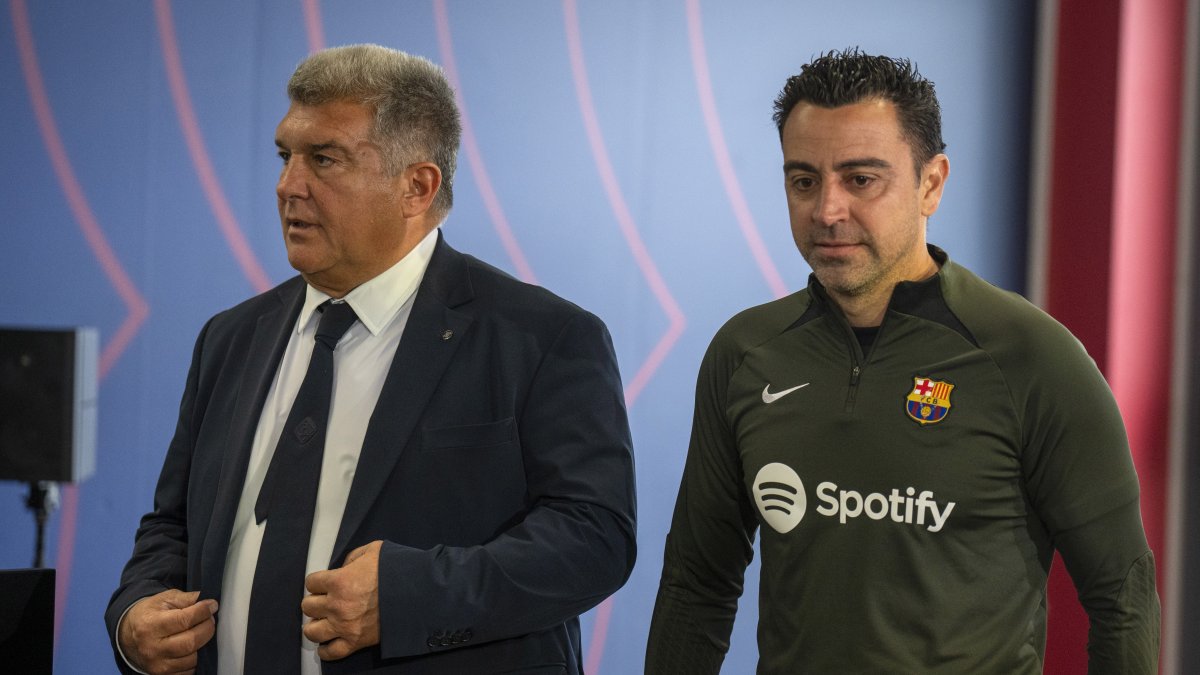 Xavi blasts Laporta, claims Barça president blocked Messi return - Daily Sabah by Daily Sabah With Agencies