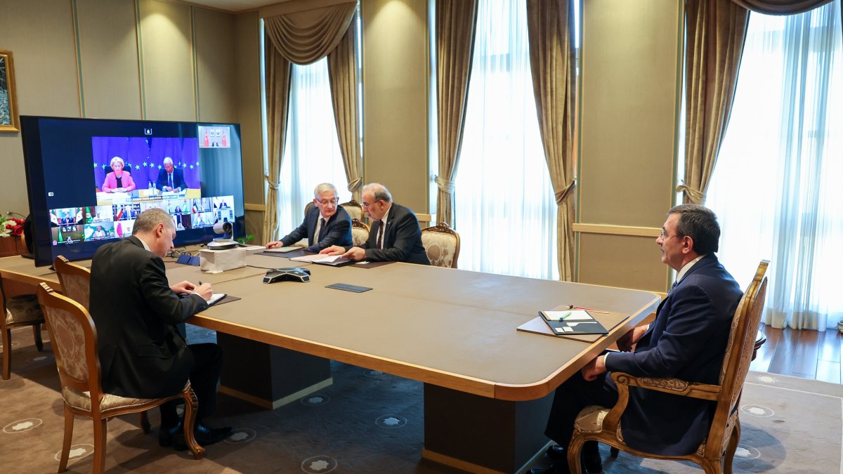 Türkiye, EU hold virtual meeting on Iran conflict, regional tensions