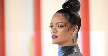 Barbadian singer and actress Rihanna attends the 95th Annual Academy Awards at the Dolby Theatre in Hollywood, California, U.S., March 12, 2023. (AFP Photo)