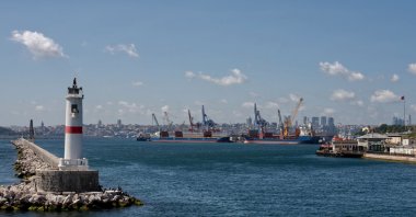 A view of Haydarpaşa port, Istanbul, Türkiye, Aug. 9, 2022. (Reuters Photo)
