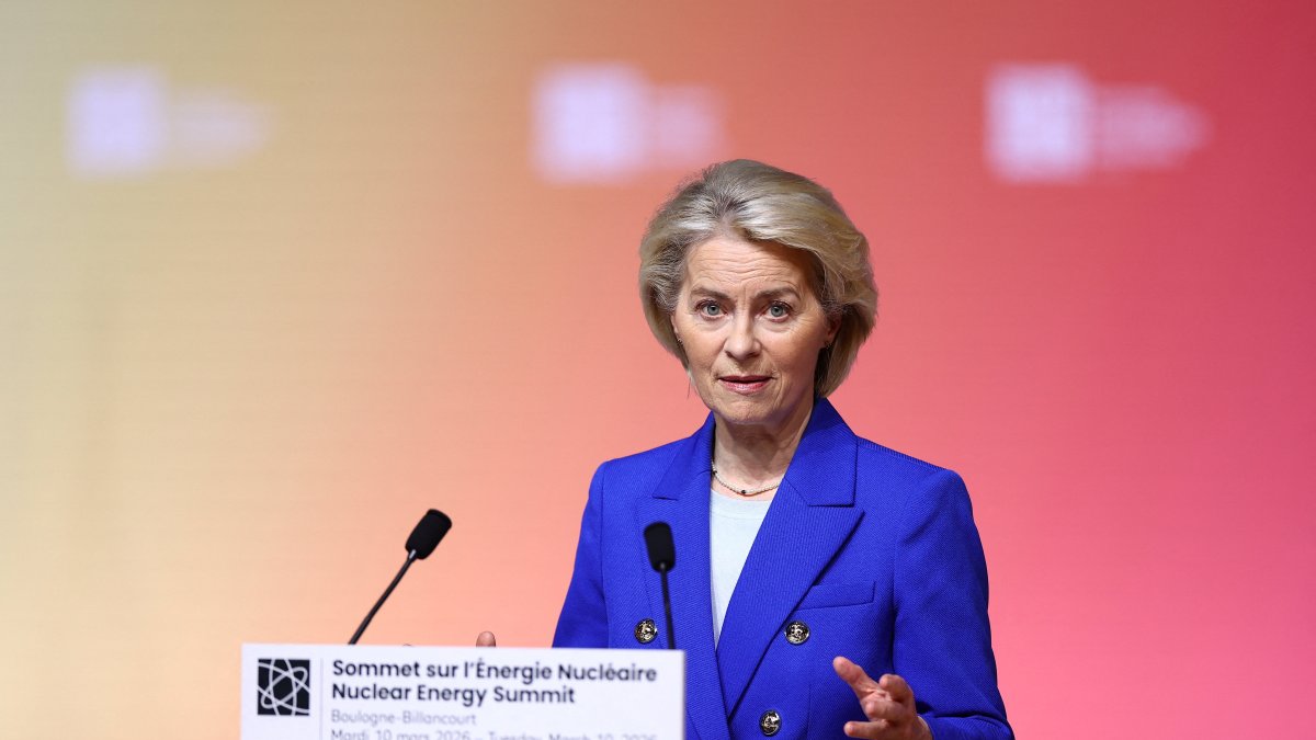 Turning away from nuclear energy was 'strategic mistake': EU chief - Daily Sabah by Agence France-Presse - Afp