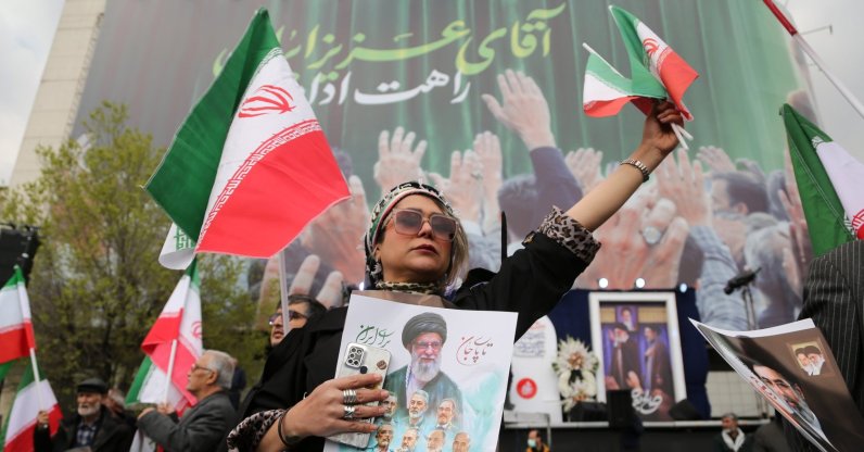 Iranians attend a mass funeral for the IRGC commanders and other victims killed in U.S. and Israeli strikes, Tehran, Iran, March 11, 2026. (AA Photo)