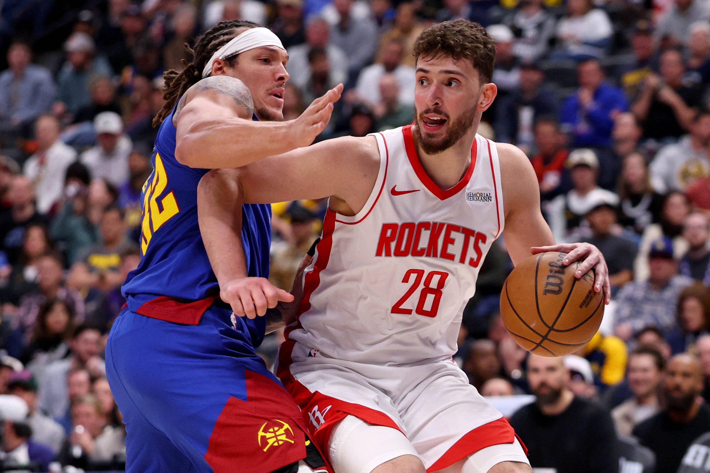 Rockets collapse as Nuggets’ Murray, Jokic steamroll in Denver