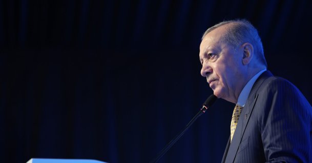 President Recep Tayyip Erdoğan delivers a speech during the groundbreaking ceremony for the first phase of Istanbul University's Cerrahpaşa Faculty of Medicine Hospital, Istanbul, Türkiye, March 13, 2026. (AA Photo)