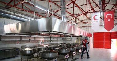 Adana soup kitchen serves daily meals to hundreds, supporting vulnerable residents, Adana, Türkiye, March 13, 2026. (AA Photo) 