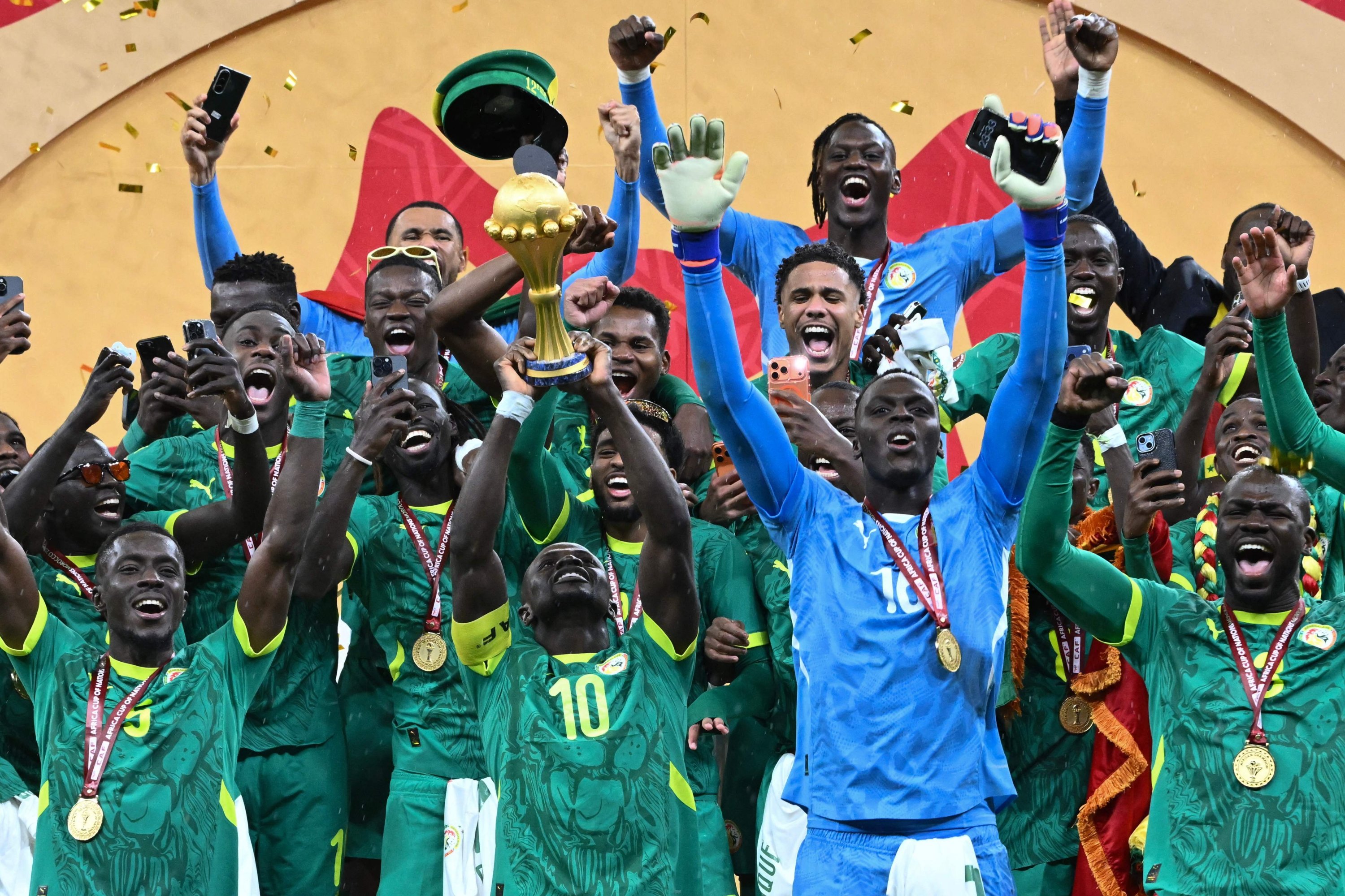 Senegal stripped of AFCON title as CAF awards Morocco 3-0 win