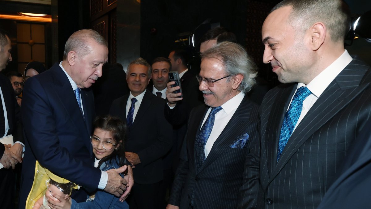 President Recep Tayyip Erdoğan attends an iftar dinner with journalists and writers at the Presidential Complex, Ankara, Türkiye, March 17, 2026. (AA Photo)