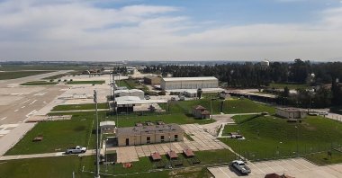 This photograph shows a general view of the Incirlik air base in Adana, south-eastern Türkiye, March 18, 2026. (AFP Photo)