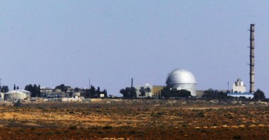 This file photo shows Israel's nuclear reactor at Dimona, Israel, Aug. 9, 2004. (Getty Images)