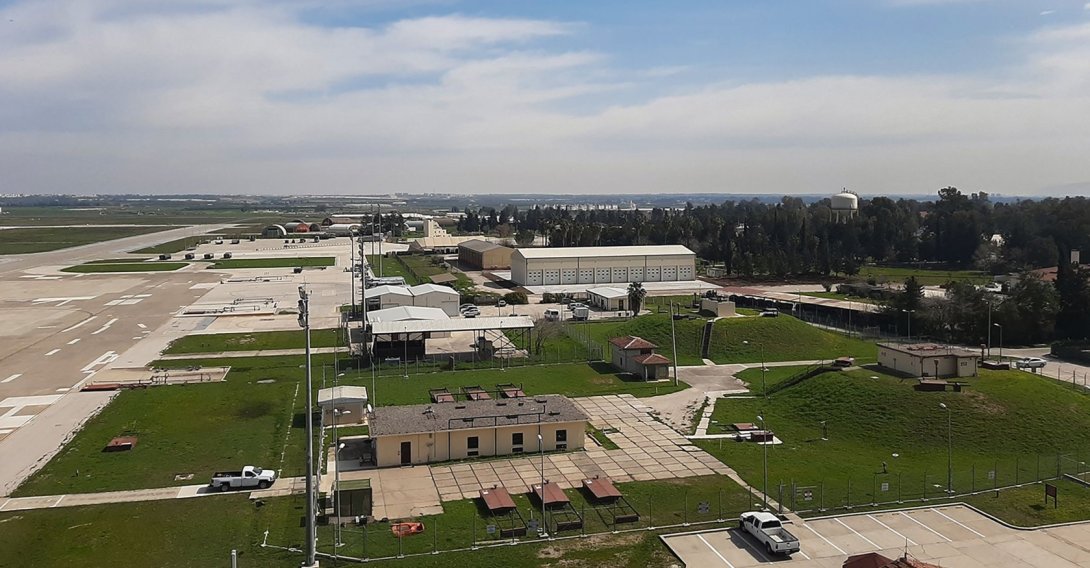 This photograph shows a general view of the Incirlik air base in Adana, south-eastern Türkiye, March 18, 2026. (AFP Photo)