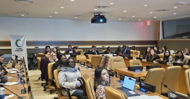 Delegates attend the 70th session of the U.N. Commission on the Status of Women, New York, U.S., March 19, 2026. (AA Photo)