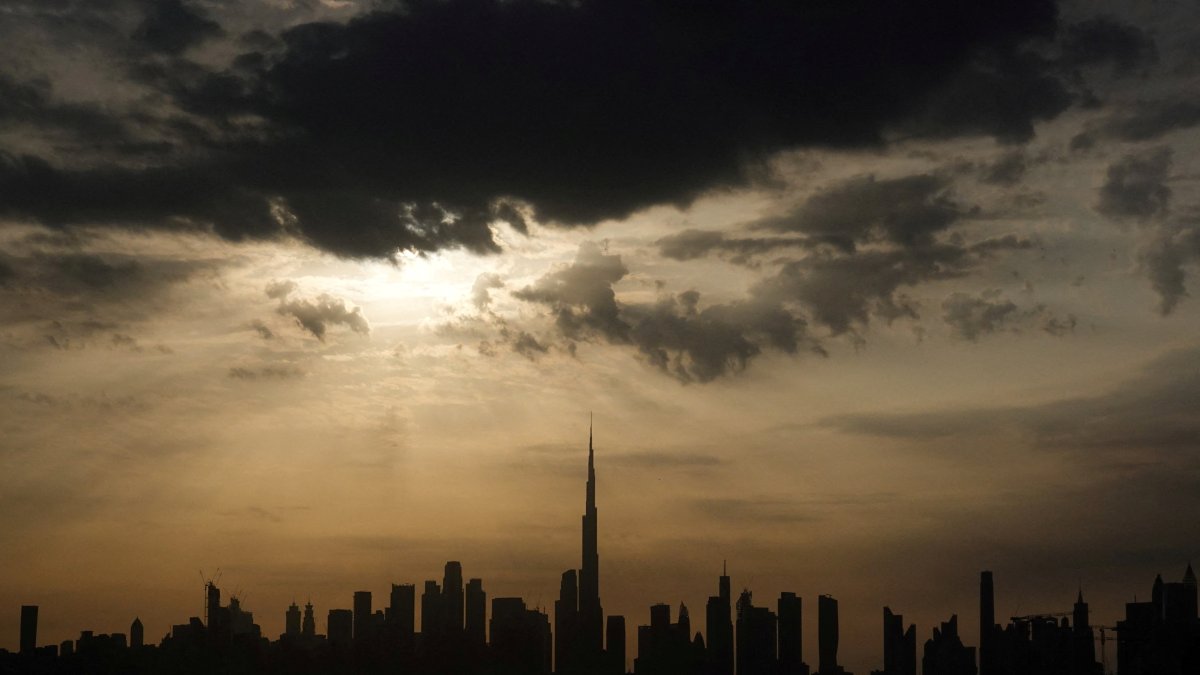 A general view of the skyline, with Burj Khalifa visible in the center, amid the U.S.-Israel conflict with Iran, Dubai, UAE, March 6, 2026. (Reuters Photo)
