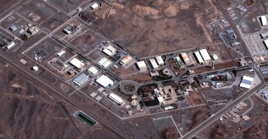 This handout satellite image courtesy of Vantor shows the Natanz Nuclear Facility near Natanz, Isfahan province, in central Iran, March 7, 2026. (AFP Photo)