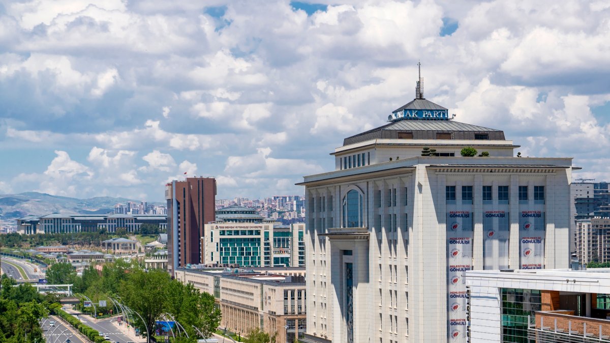 A view of the Justice and Development Party's (AK Party) headquarters, Ankara, Türkiye, June 23, 2019. (Shutterstock Photo)
