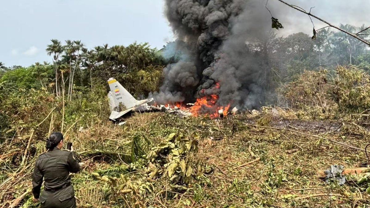 Colombia military plane crash kills 66, lands 57 more in hospital