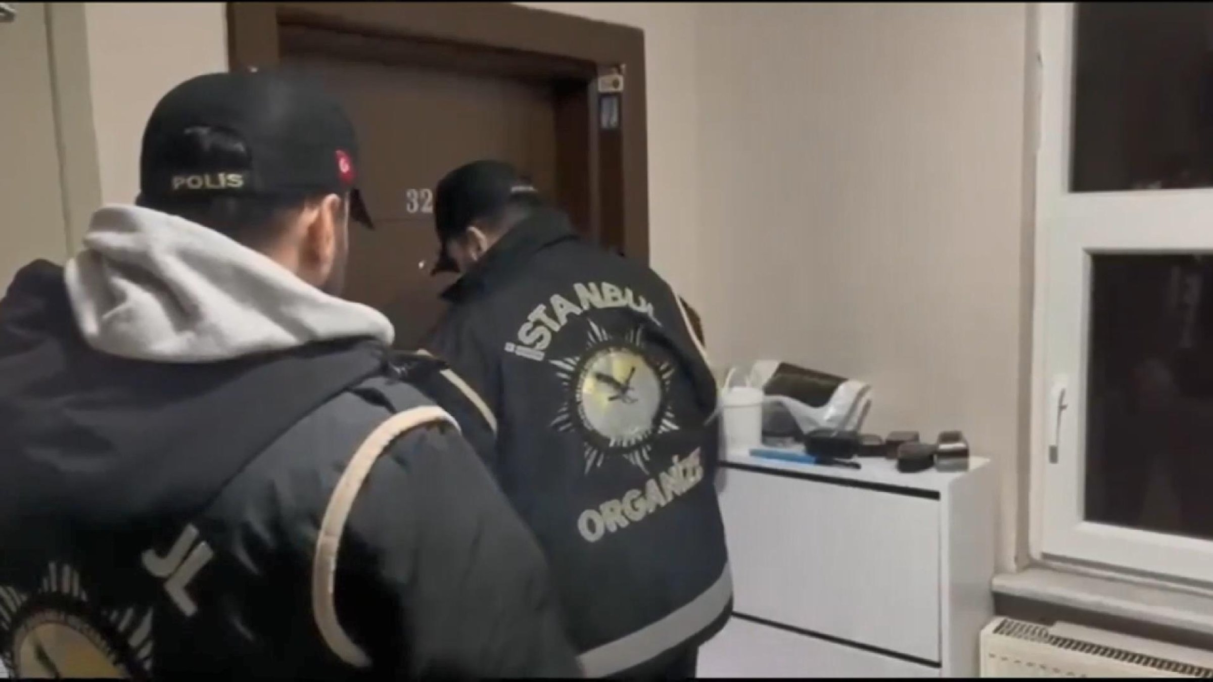 Turkish police officers carry out an operation against the Gülenist Terror Group (FETÖ), Istanbul, Türkiye, March 24, 2026. (DHA Photo)