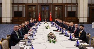 The Economic Coordination Council (EKK) meets under the chairmanship of Vice President Cevdet Yılmaz, Ankara, Türkiye, March 24, 2026. (AA Photo)