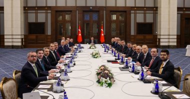 The Economic Coordination Council (EKK) meets under the chairmanship of Vice President Cevdet Yılmaz, Ankara, Türkiye, March 24, 2026. (AA Photo)