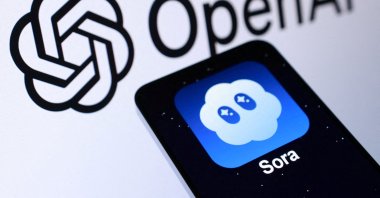 OpenAI and Sora logos are seen in this illustration taken on Oct. 21, 2025. (Reuters Photo)