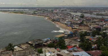 A view of Monrovia, Liberia, June 15, 2025. (AP Photo) 