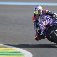 Toprak Razgatlıoğlu competes for Prima Pramac Racing during the MotoGP sprint race at Ayrton Senna International Circuit, Goiania, Brazil, March 22, 2026. (AA Photo)