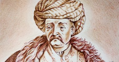 "During his years in Ottoman service, Ali Ufki established contact with prominent European intellectuals and travelers." (Illustration by Erhan Yalvaç)