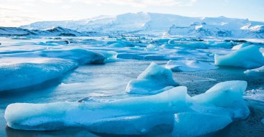 Unlike land-based ice, such as glaciers or ice sheets, melting sea ice does not directly raise sea levels. (Shutterstock Photo)