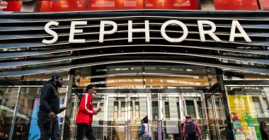 People enter a Sephora store in New York City, New York, U.S., May 20, 2021. (Reuters File Photo)