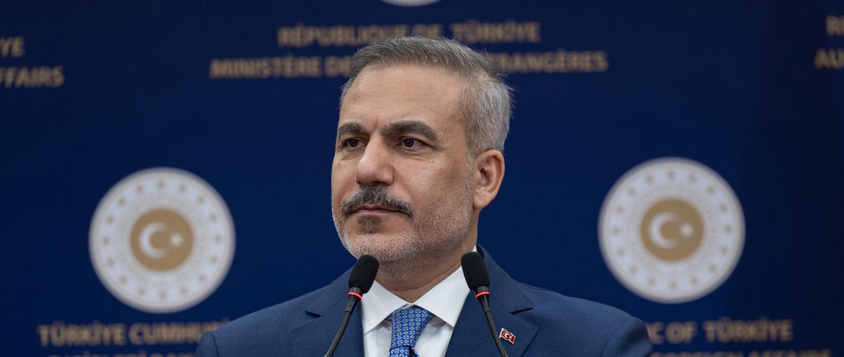 Foreign Minister Hakan Fidan speaks at a joint news conference with Bangladeshi counterpart in Ankara, March 14, 2026. (AA File Photo)