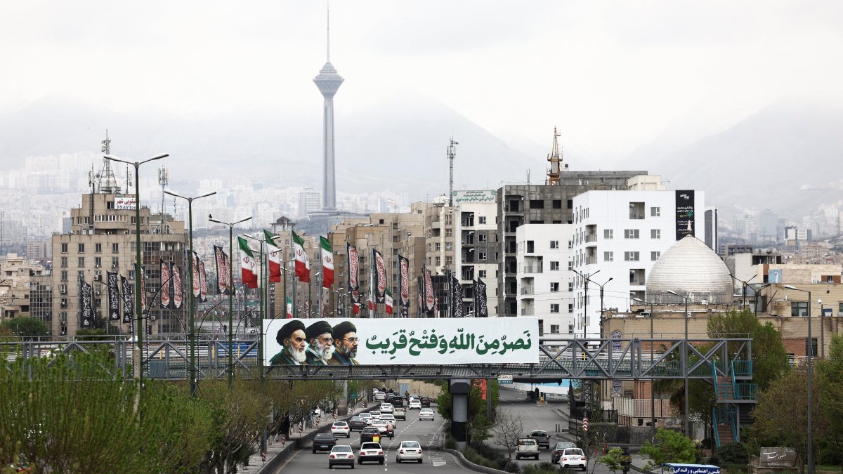 A view of Milad Tower, amid the U.S.-Israeli conflict with Iran, Tehran, Iran, March 28, 2026. (Reuters Photo)