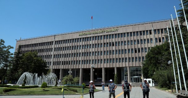 A view of the main courthouse in the capital, Ankara, Türkiye, July 18, 2016. (AP File Photo)