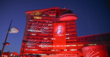 A view of the CHP headquarters, Ankara, Türkiye, Sept. 9, 2025. (DHA Photo)