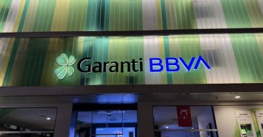 Garanti BBVA bank is seen in Istanbul, Türkiye, Dec. 31, 2024. (Shutterstock Photo)